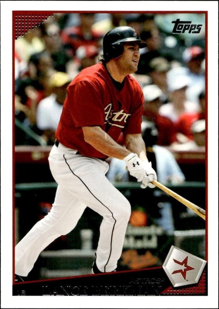 2009 Topps Series 2 Lance Berkman #470 trading card