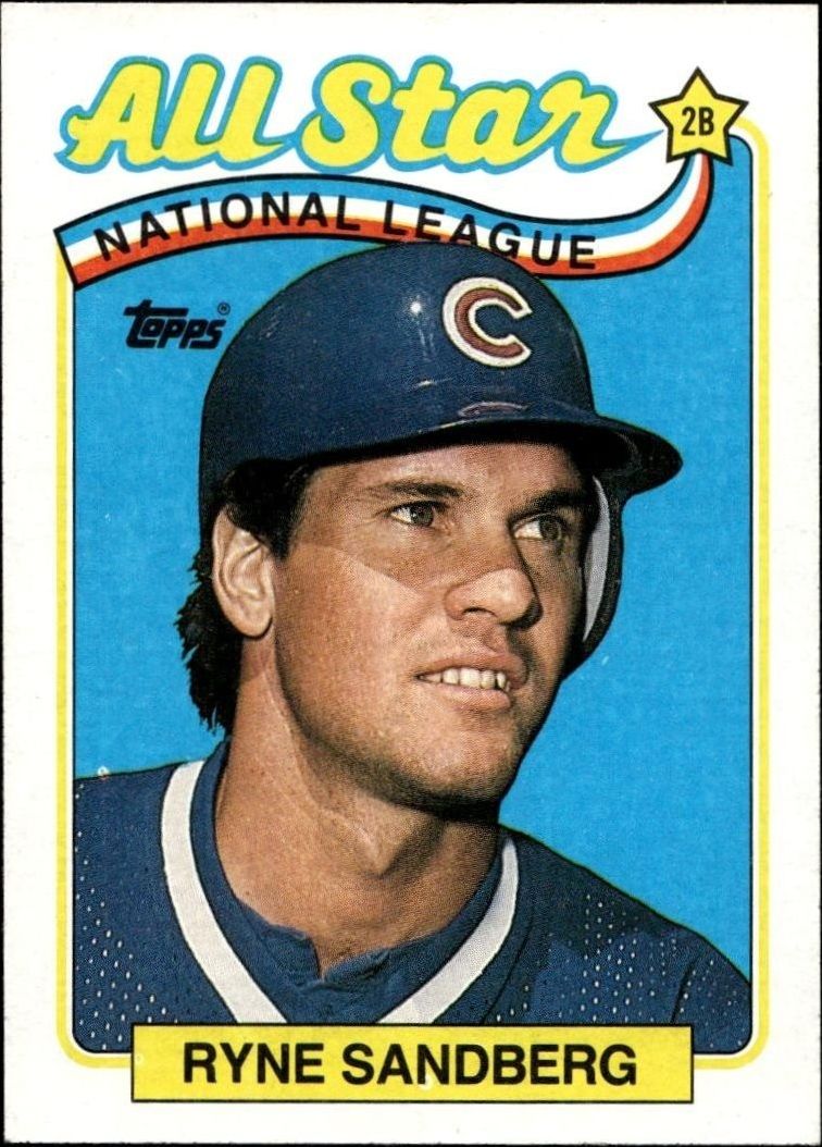 1989 Topps Ryne Sandberg #387 trading card