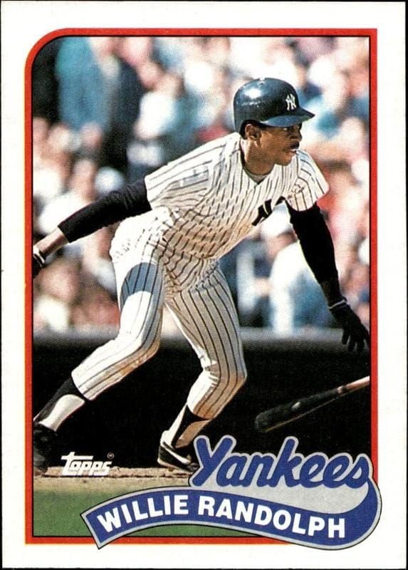 1989 Topps Willie Randolph #635 trading card