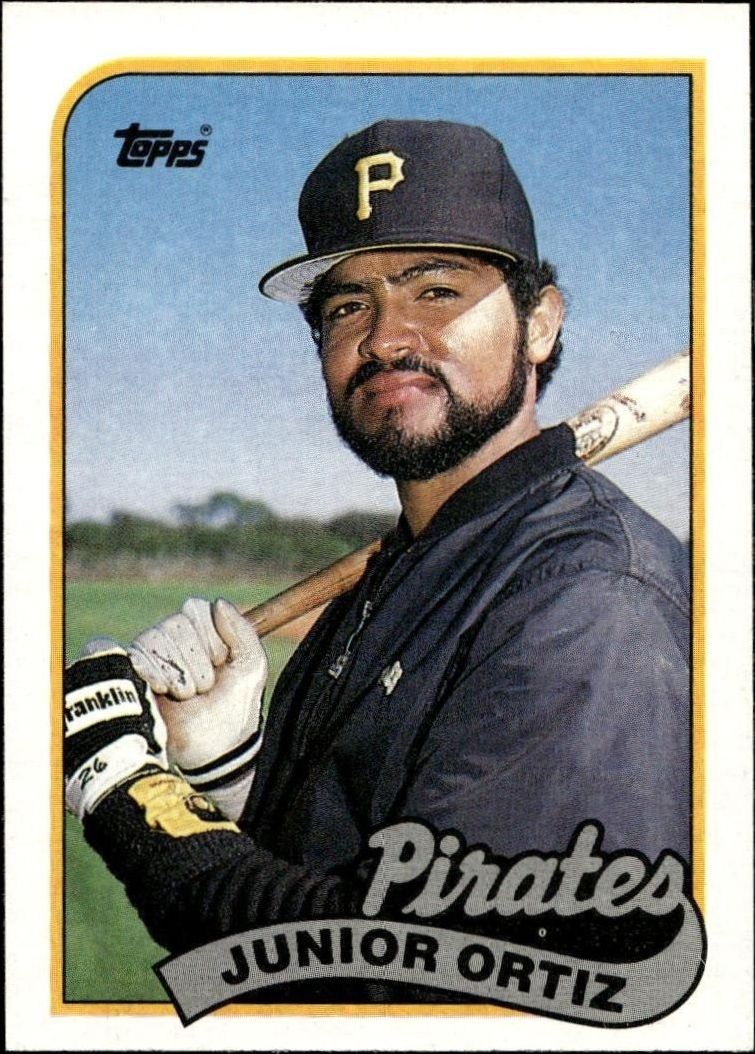 1989 Topps Junior Ortiz #769 trading card