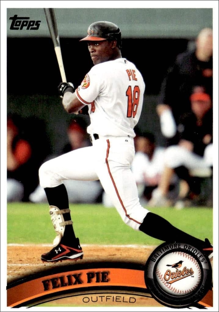 2011 Topps Series 1 Felix Pie #106 trading card