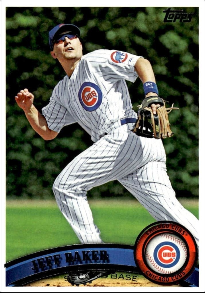 2011 Topps Series 2 Jeff Baker #502 trading card