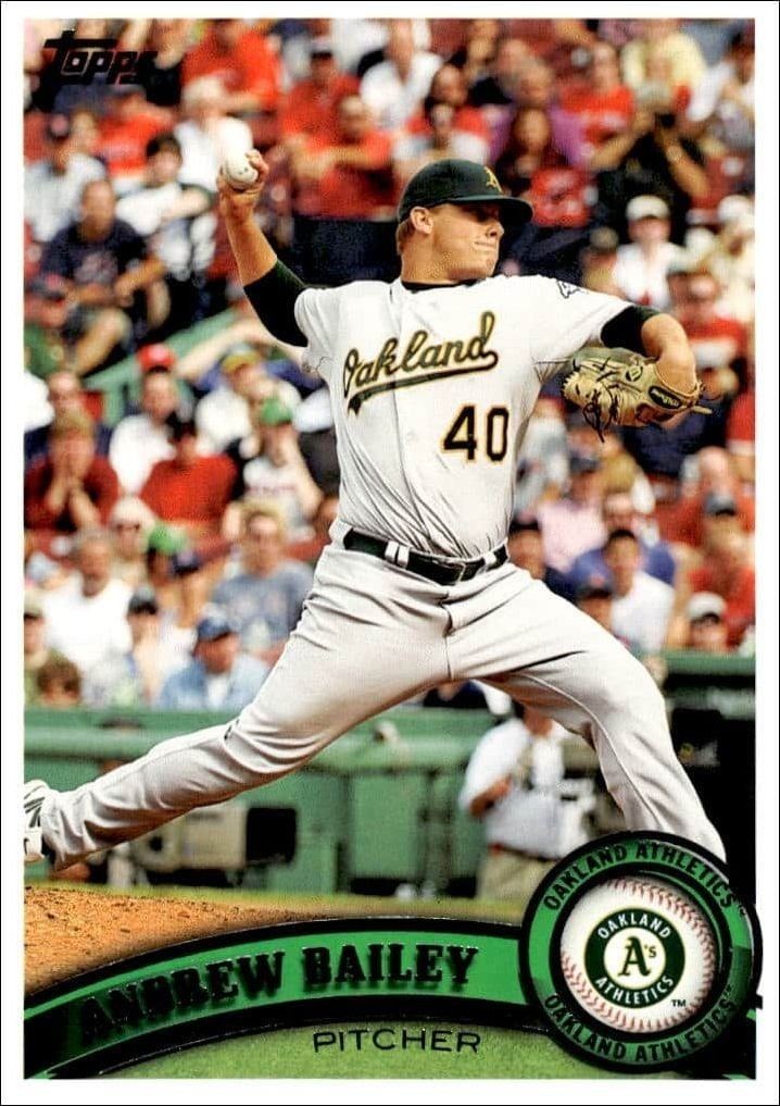 2011 Topps Series 1 Andrew Bailey #280 trading card