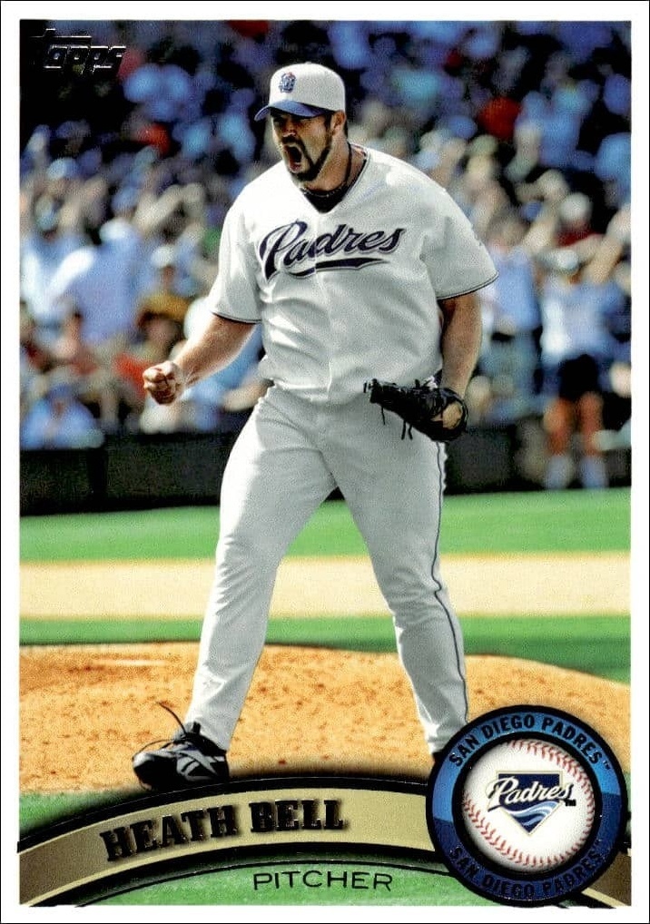 2011 Topps Series 1 Heath Bell #178 trading card