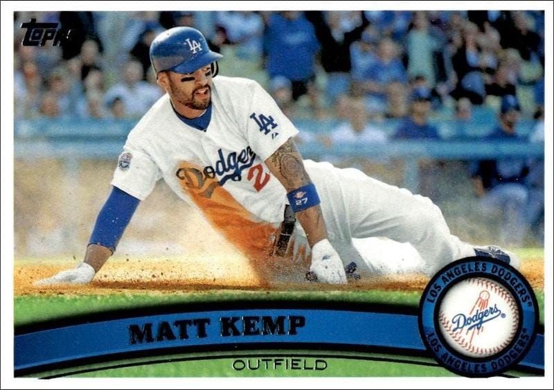 2011 Topps Series 2 Matt Kemp #375 trading card