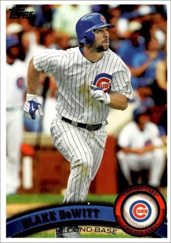 2011 Topps Series 2 Blake DeWitt #628 trading card