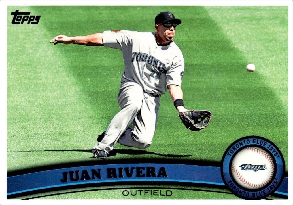 2011 Topps Series 2 Juan Rivera #531 trading card