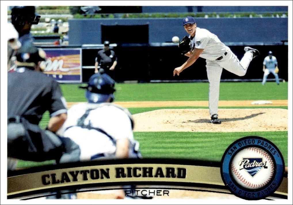 2011 Topps Series 2 Clayton Richard #376 trading card
