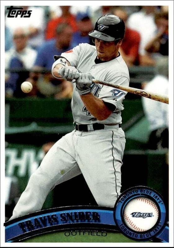 2011 Topps Series 2 Travis Snider #382 trading card