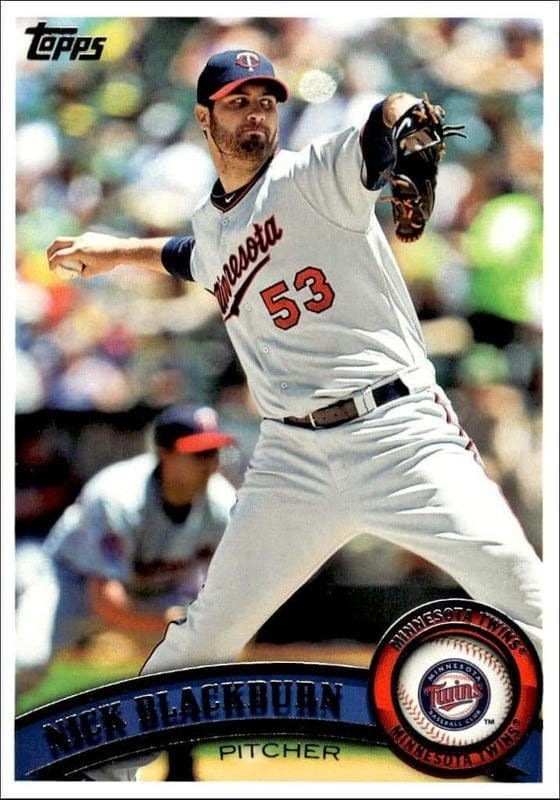 2011 Topps Series 2 Nick Blackburn #657 trading card