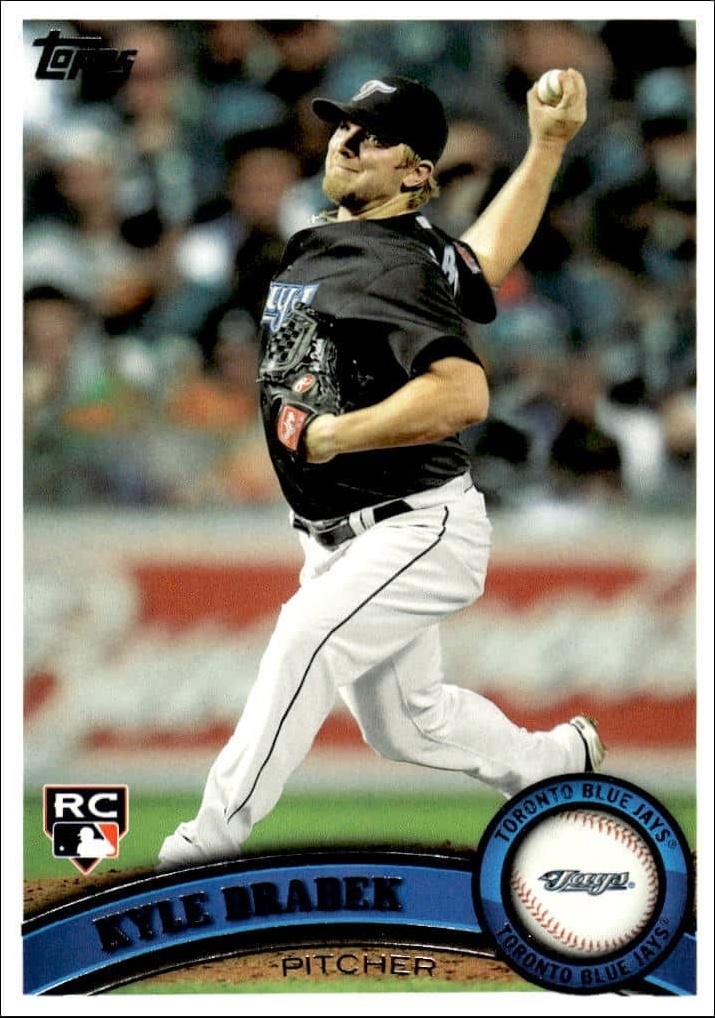 2011 Topps Series 1 Kyle Drabek #70 trading card