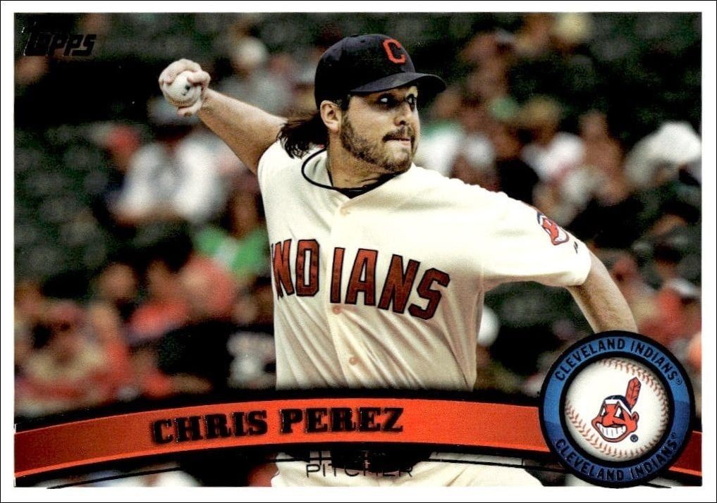 2011 Topps Series 1 Chris Perez #159 trading card