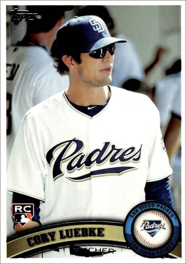 2011 Topps Series 1 Cory Luebke #193 trading card