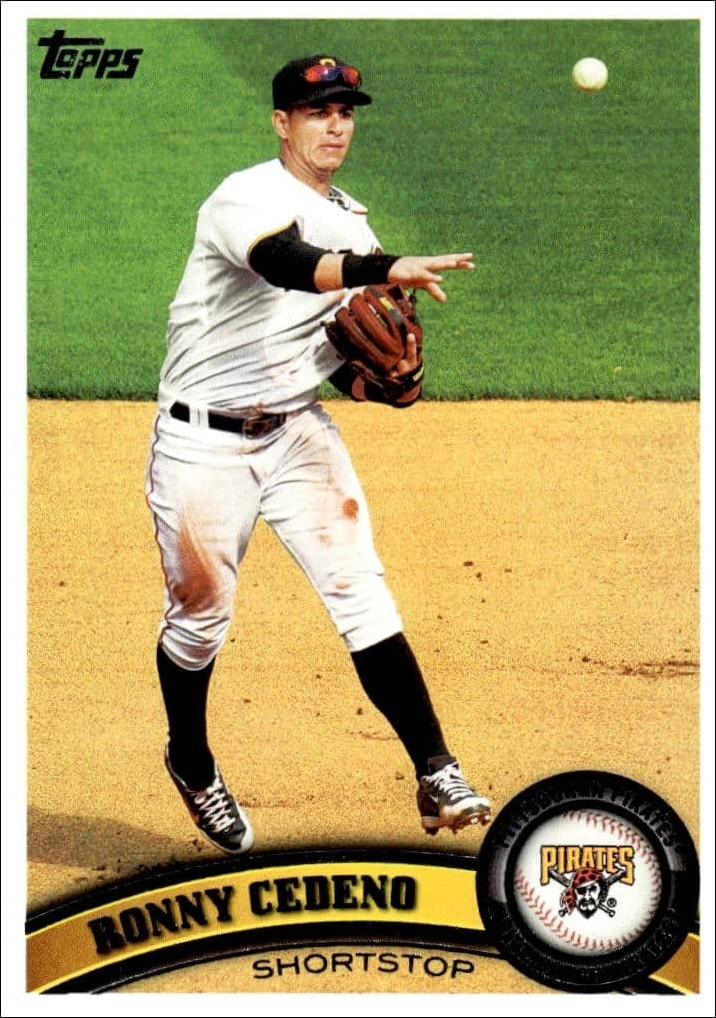 2011 Topps Series 1 Ronny Cedeno #162 trading card