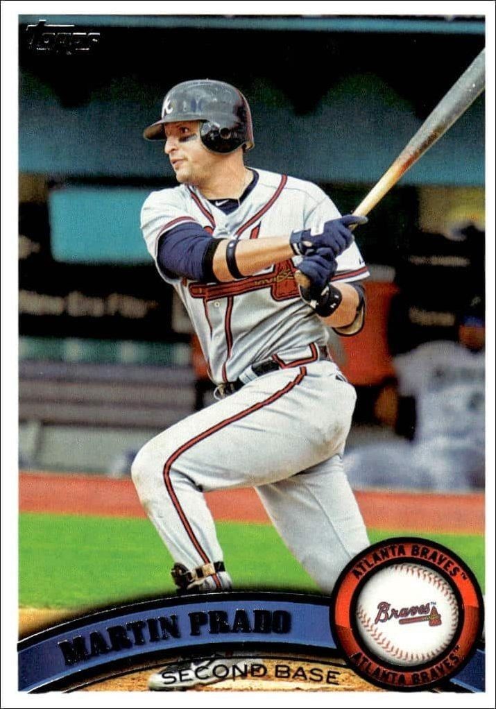 2011 Topps Series 1 Martin Prado #44 trading card