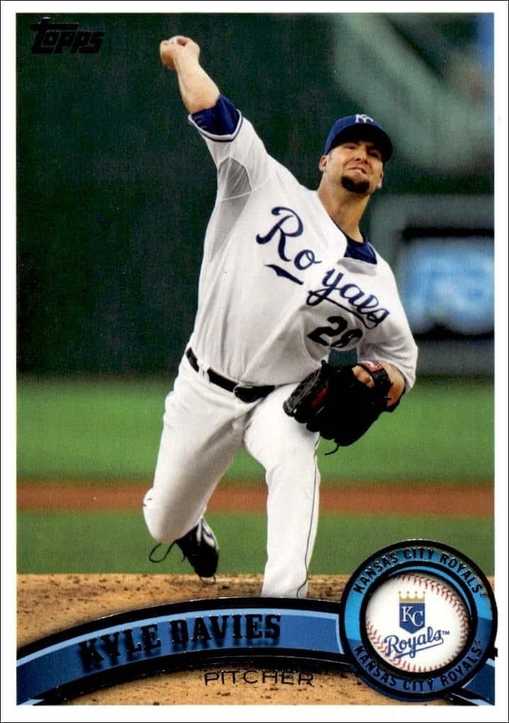 2011 Topps Series 1 Kyle Davies #259 trading card