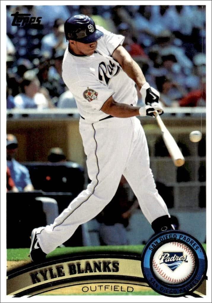 2011 Topps Series 2 Kyle Blanks #627 trading card