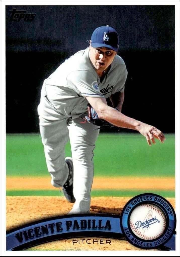 2011 Topps Series 1 Vicente Padilla #37 trading card