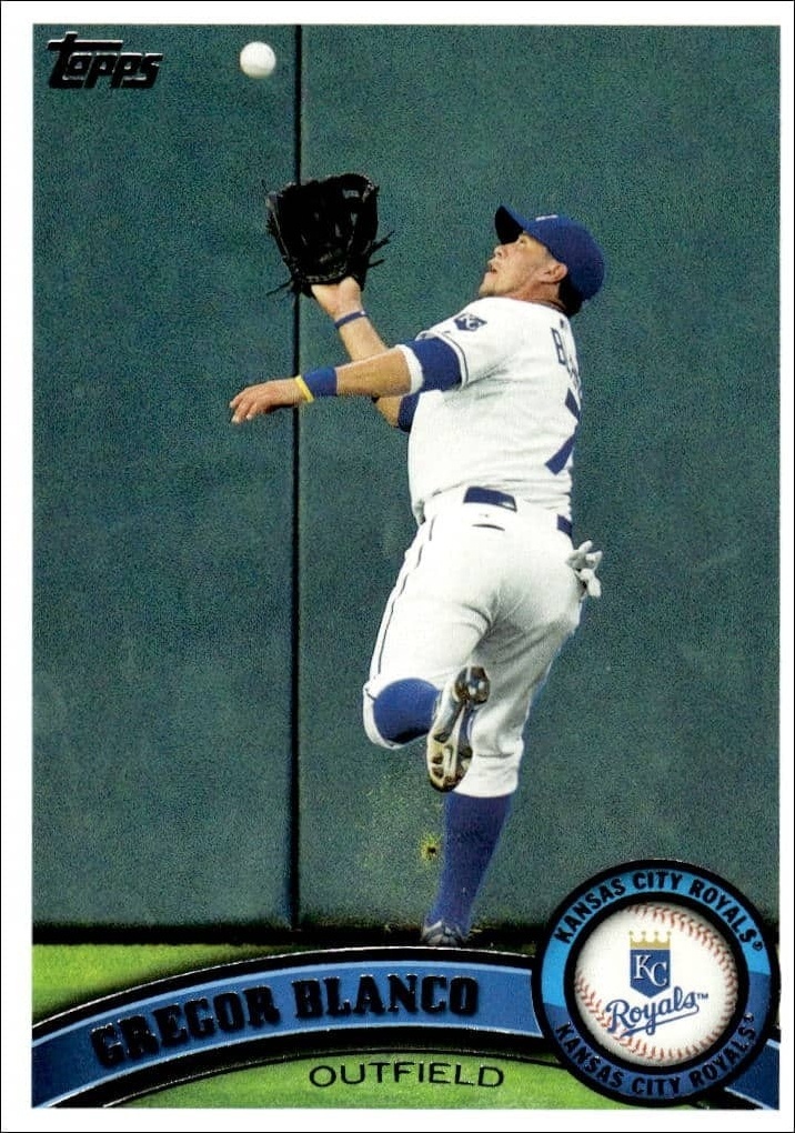 2011 Topps Series 1 Gregor Blanco #101 trading card