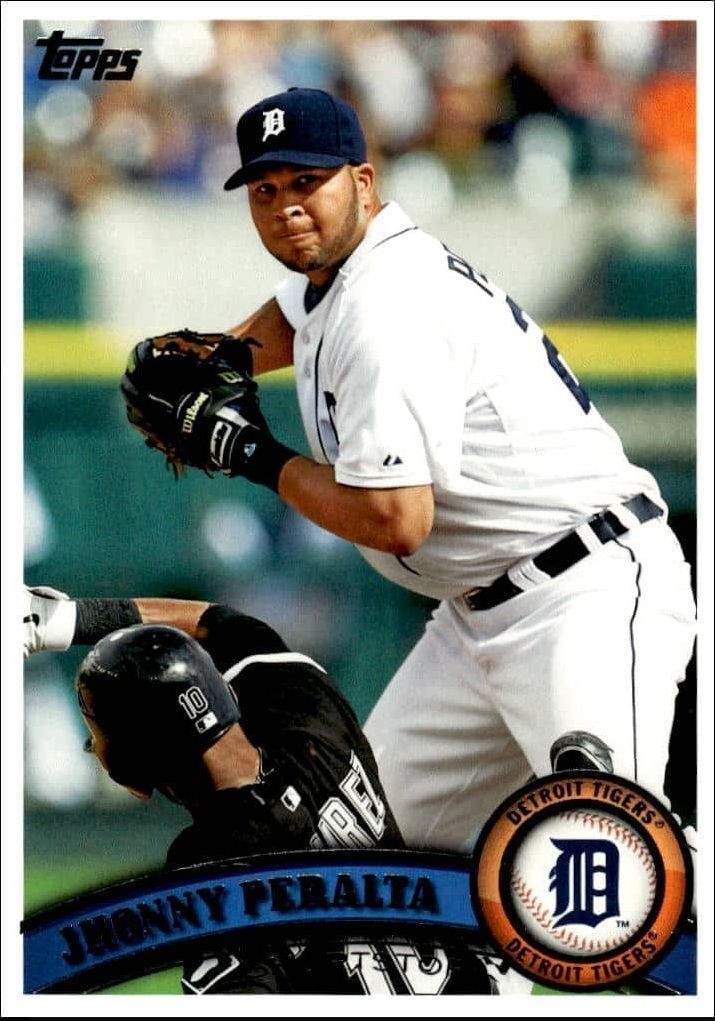 2011 Topps Series 2 Jhonny Peralta #504 trading card