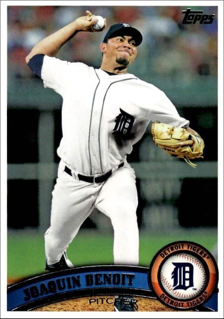 2011 Topps Series 2 Joaquin Benoit #521 trading card