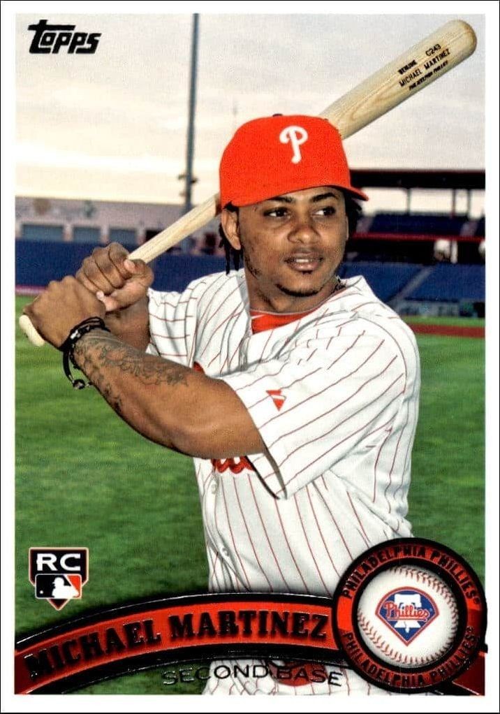 2011 Topps Series 2 Michael Martinez #524 trading card