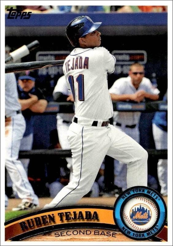 2011 Topps Series 2 Ruben Tejada #625 trading card