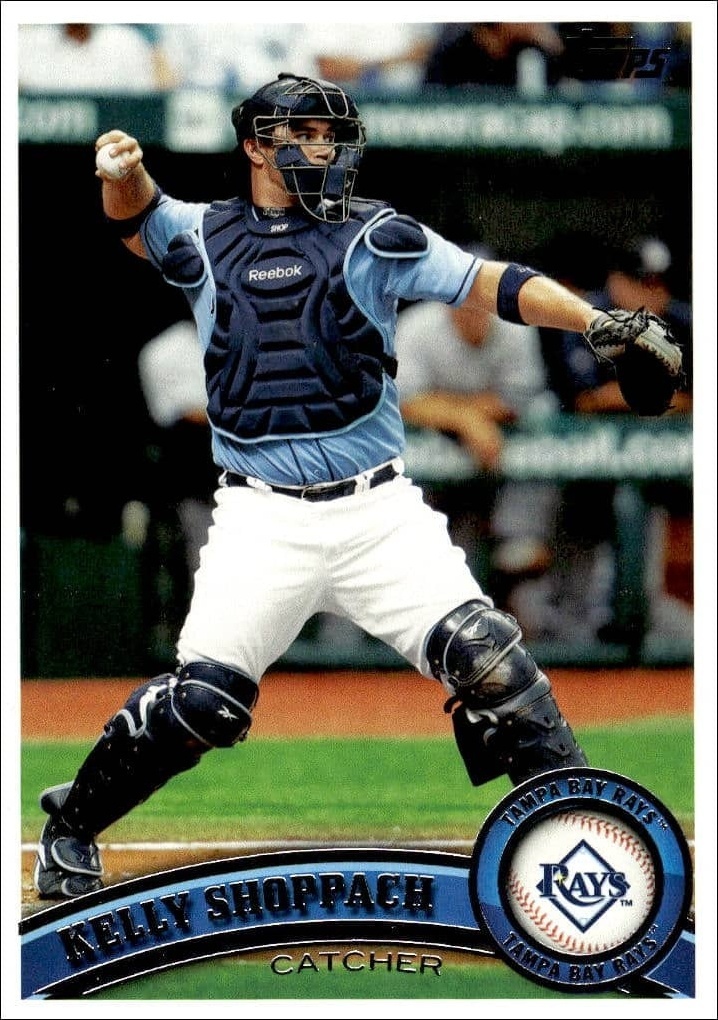 2011 Topps Series 2 Kelly Shoppach #514 trading card