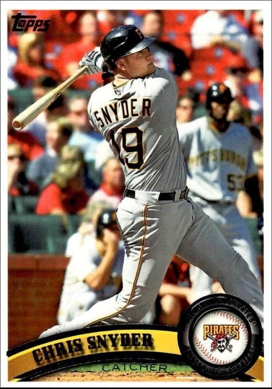 2011 Topps Series 2 Chris Snyder #487 trading card