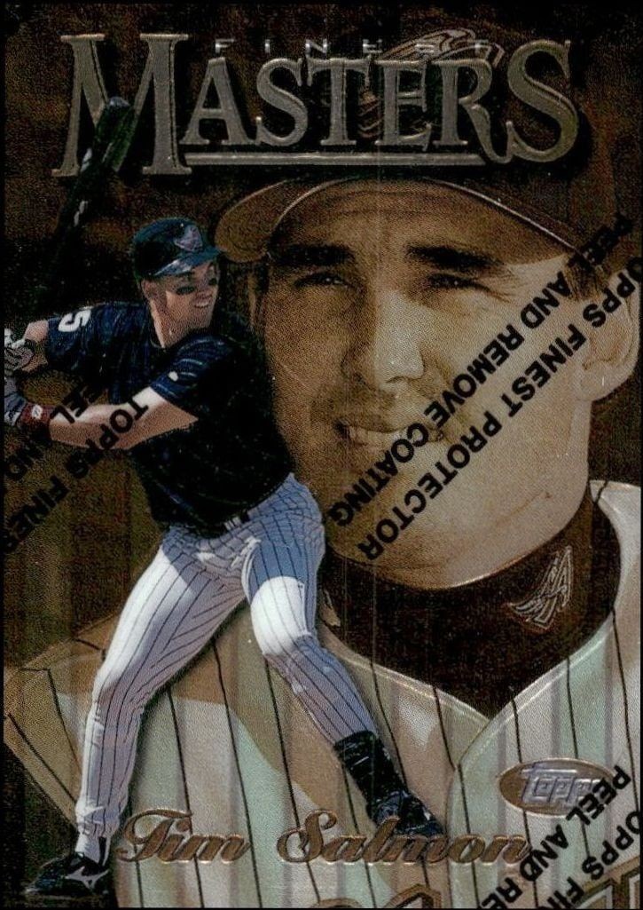 1997 Topps Finest Tim Salmon #246 trading card