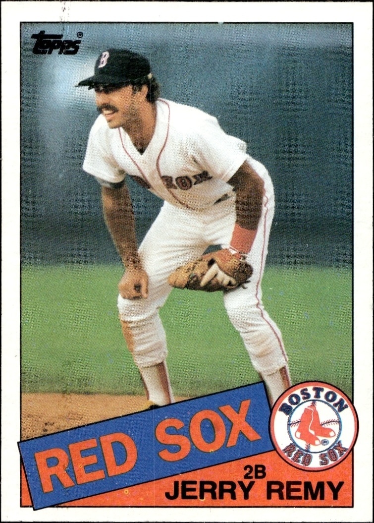 1985 Topps Jerry Remy #761 trading card