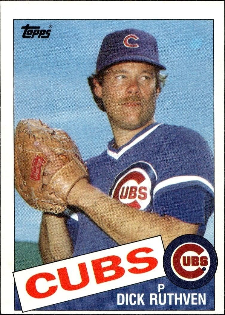 1985 Topps Dick Ruthven #563 trading card