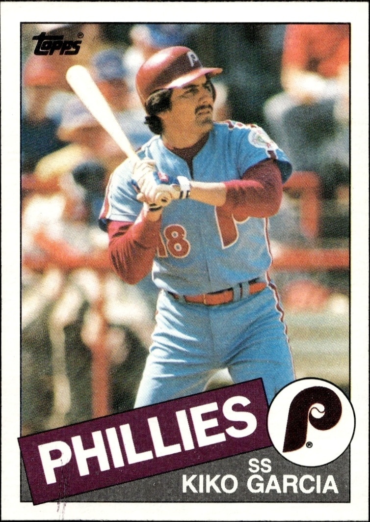 1985 Topps Kiko Garcia #763 trading card