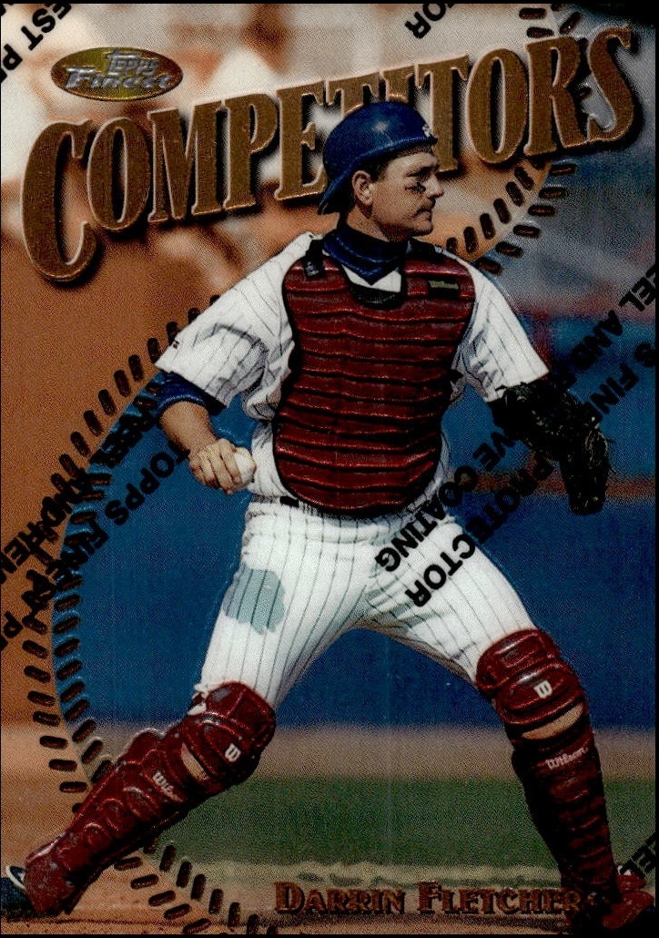 1997 Topps Finest Darrin Fletcher #187 trading card