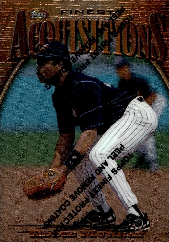 1997 Topps Finest Eddie Murray #235 trading card