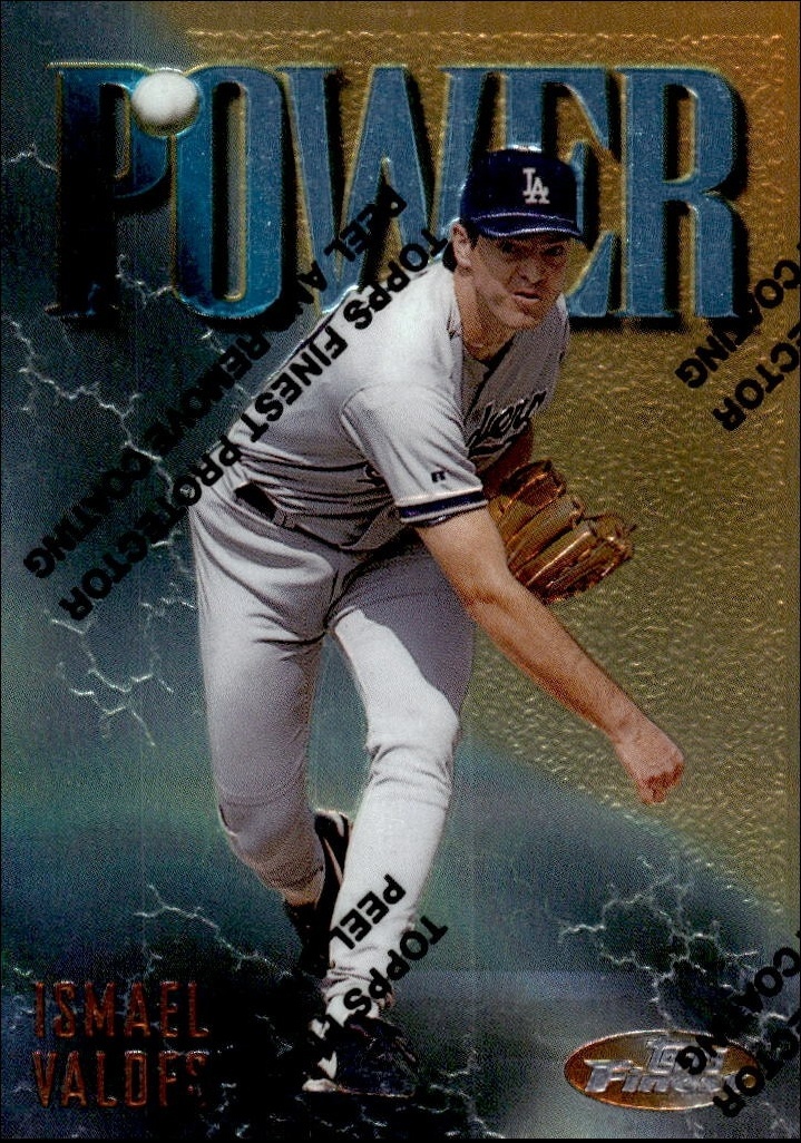 1997 Topps Finest Ismael Valdes #264 trading card