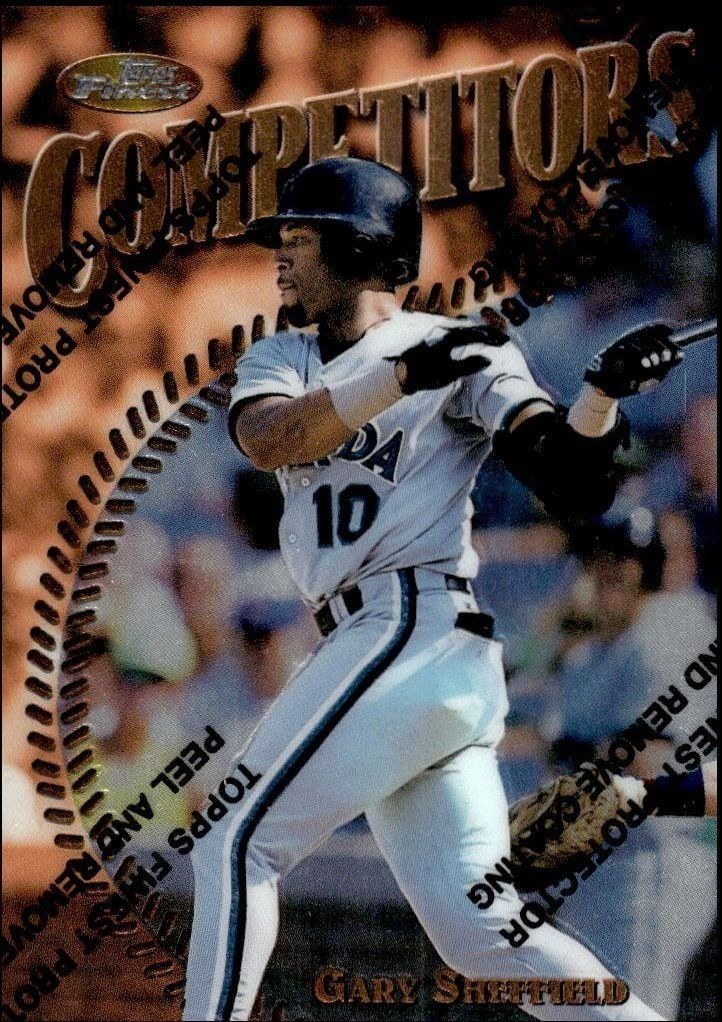 1997 Topps Finest Gary Sheffield #176 trading card