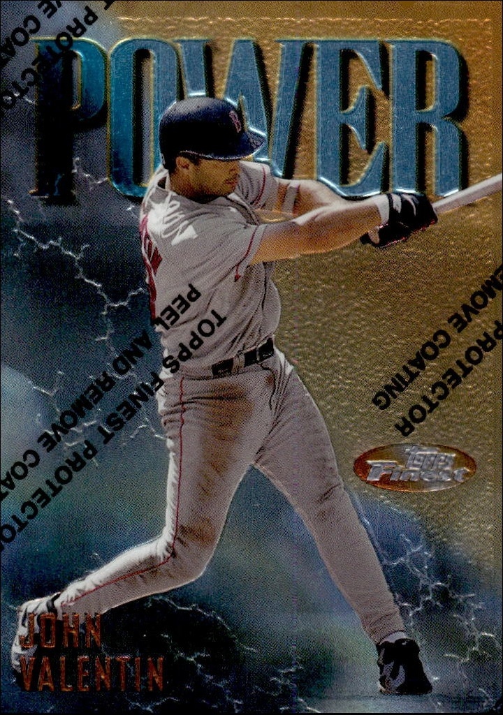 1997 Topps Finest John Valentin #251 trading card