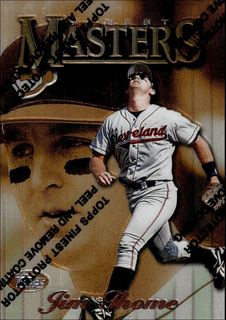 1997 Topps Finest Jim Thome #190 trading card
