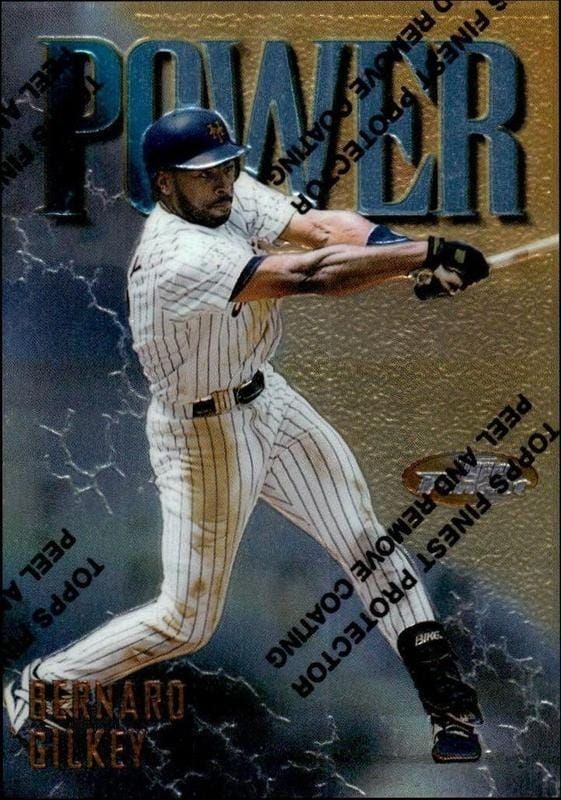 1997 Topps Finest Bernard Gilkey #226 trading card