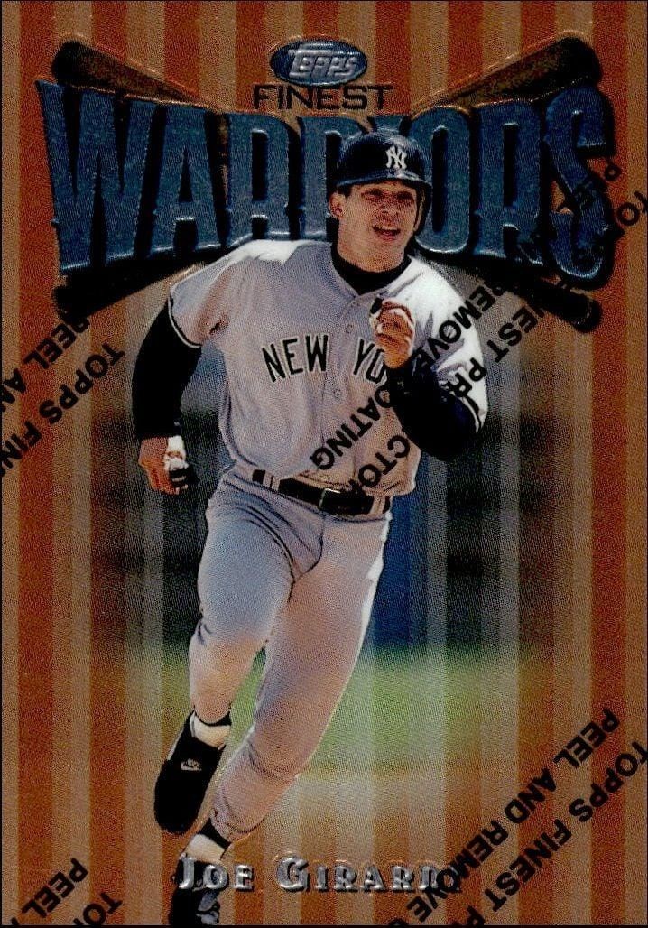 1997 Topps Finest Joe Girardi #86 trading card