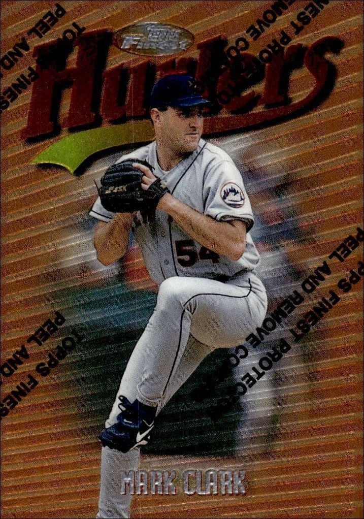 1997 Topps Finest Mark Clark #68 trading card