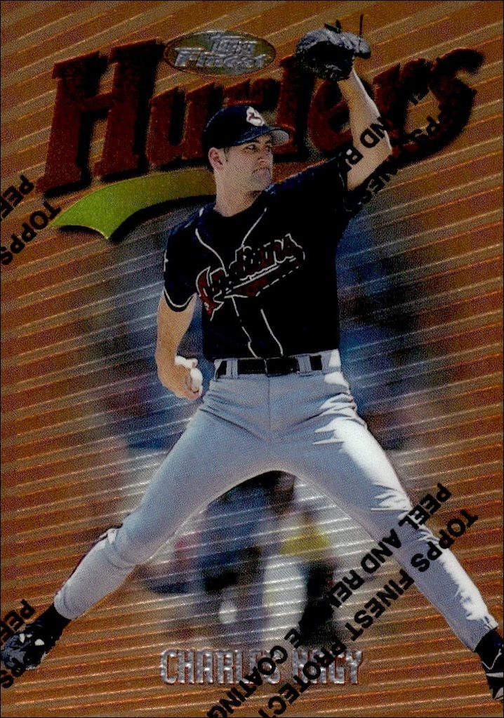 1997 Topps Finest Charles Nagy #7 trading card