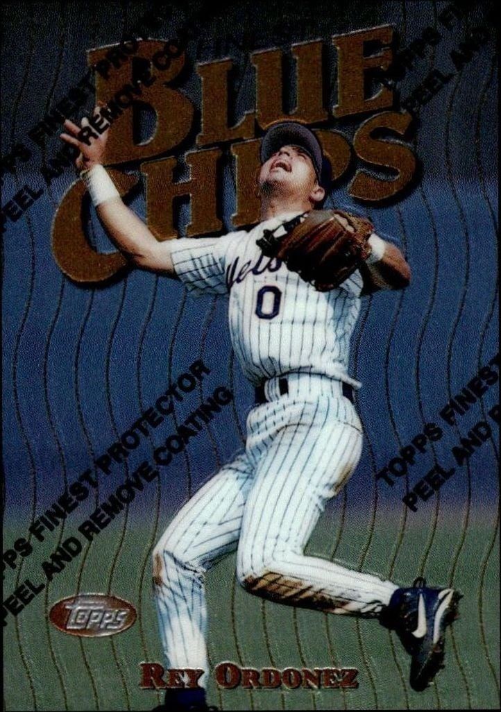 1997 Topps Finest Rey Ordonez #22 trading card