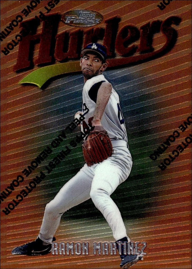 1997 Topps Finest Ramon Martinez #31 trading card