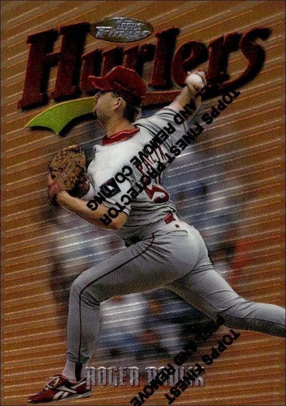 1997 Topps Finest Roger Pavlik #81 trading card