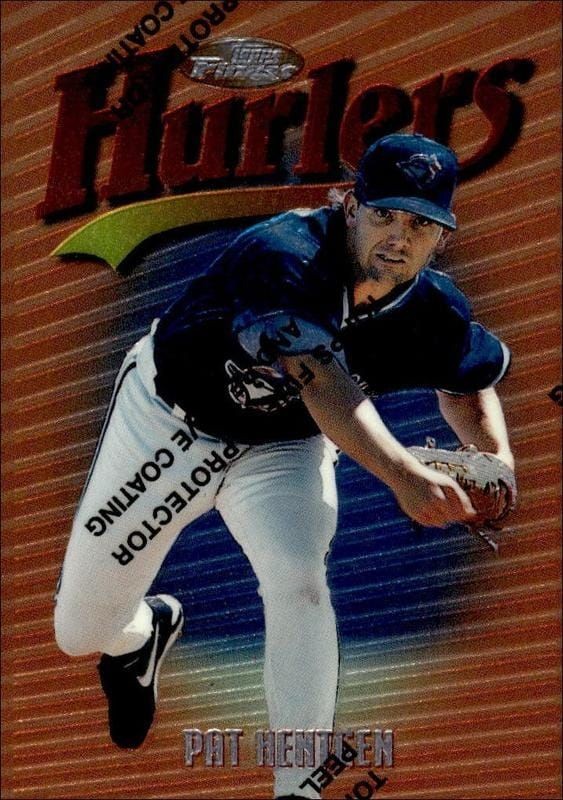 1997 Topps Finest Pat Hentgen #43 trading card
