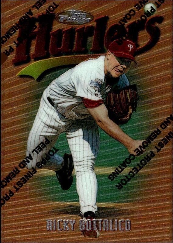 1997 Topps Finest Ricky Bottalico #77 trading card