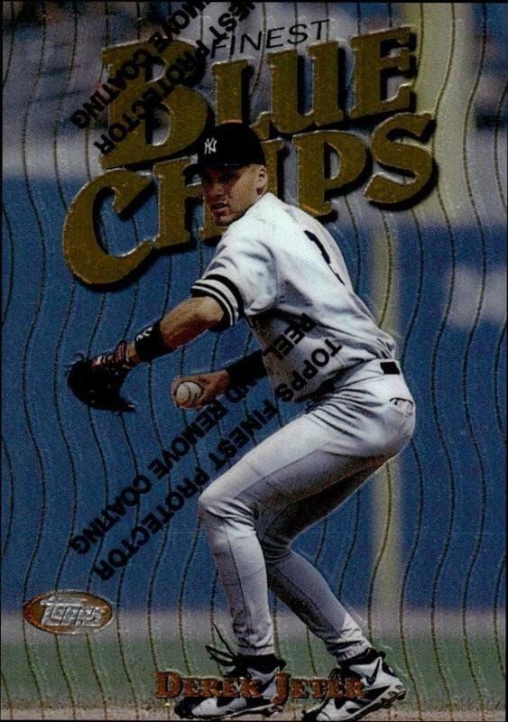 1997 Topps Finest Derek Jeter #15 trading card