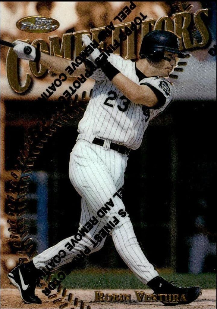 1997 Topps Finest Robin Ventura #248 trading card